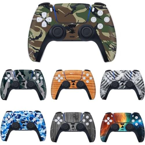 Full Cover Skin Stickers For Sony Playstation 5 Controller Prevent Scratches Protector Sticker For PS5 Controller Accessories