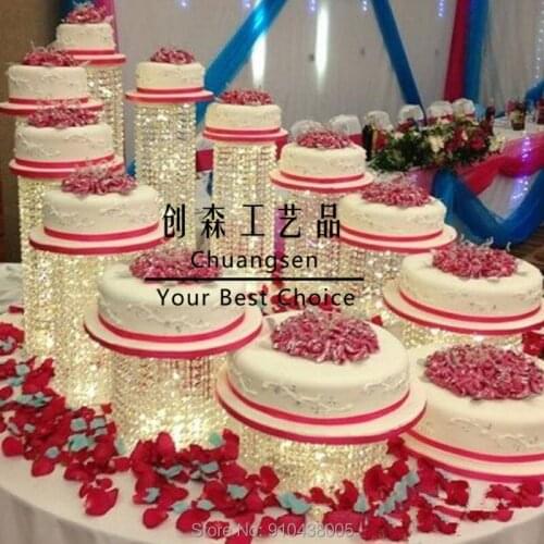 New Design Party Decoration Cake Table Pedestal Stand, DIY Wedding Decoration Wedding Cakerack,Wedding Cake Pillar