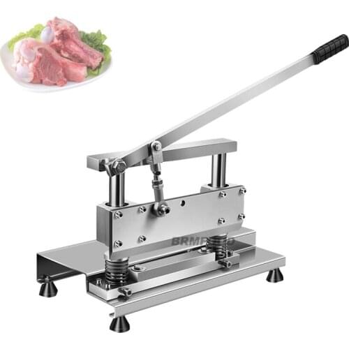 Bone Chopping Machine Professional Bone Cutter Manual Butcher Spare Ribs Pig Trotter Lamb Chop Bone Cutter