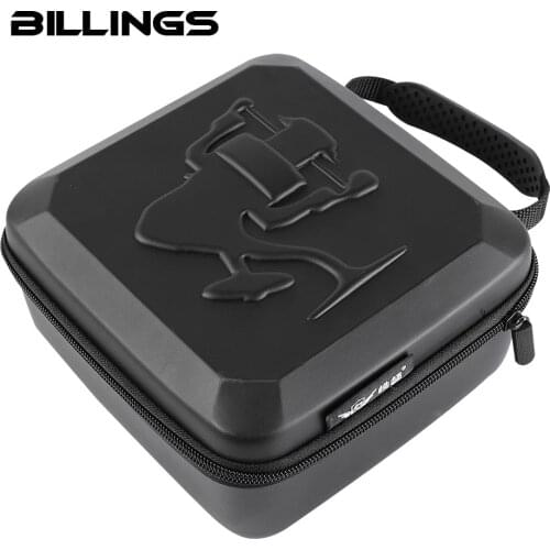 BILLINGS Original Light And Strong Embedded Neoprene Spinning Fishing Reel EVA Bag Protective Case Cover Storage Portable Bag