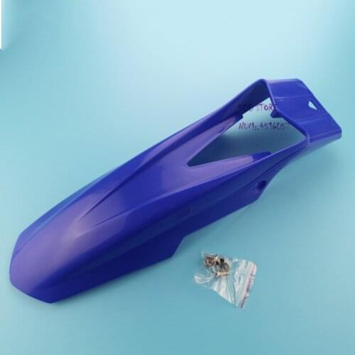 Rear Fender plastic 7 Color Universal Motorcycle Off Road Enduro Mudguard Dirt Bike Motocross for Pit bike XR250 KLX250