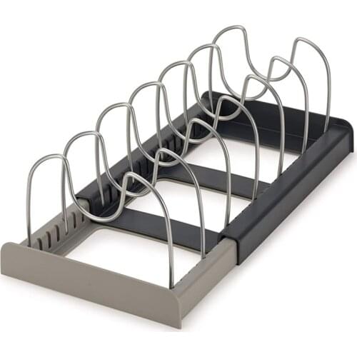 Storage Drying Stand Draining Sink Pot Lid Stainless Steel Holder Pan Kitchen Dish Rack Plates Dry Stand Countertop