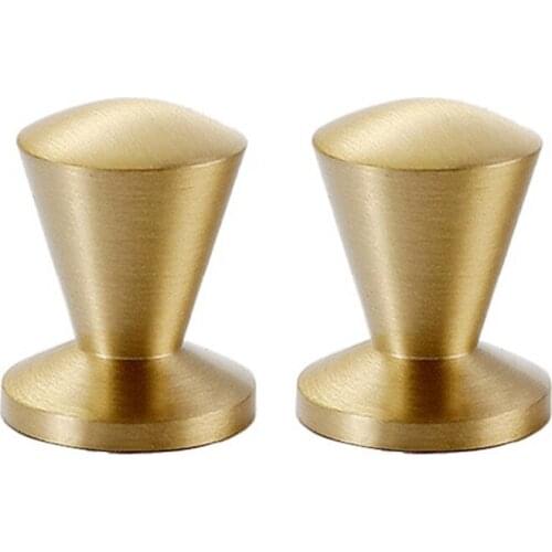 2PCS Pure Copper Cabinet Handle Brass Pull Drawer Handles Cabinet Pulls Rustic Cupboard Handle Furniture Hardware