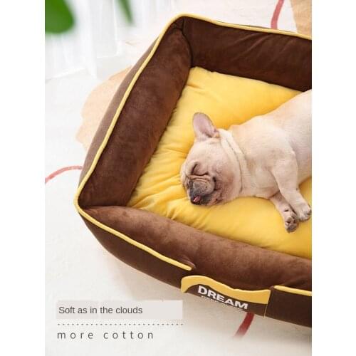 Dog kennel four seasons universal can be disassembled winter warm dog mat pet dog than bear large small dog Teddy supplies