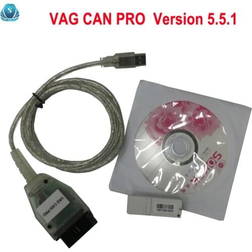 Best Quality VAG CAN PRO CAN BUS+UDS+K-line S.W Version 5.5.1 VCP Scanner S.W Version 5.5.1 better than ODIS