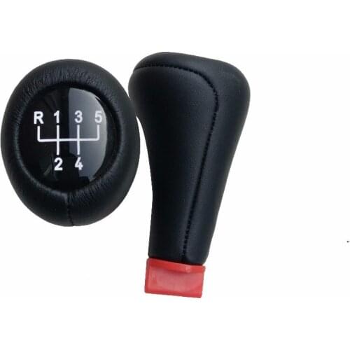 5/ 6 speed Car Gear Shift Knob With Real Leather For BMW 1 3 5 6 Series E30 E32 E34 E36 E38 E39 E46 E53 E60 E63 E83 E84 E90 E91