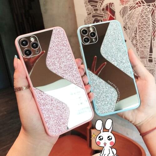 Mirror case for iPhone 11 case 11 Pro Fashion Phone accessories cover for iPhone XS MAX XR X for iPhone SE 2020 8 7 6S Plus