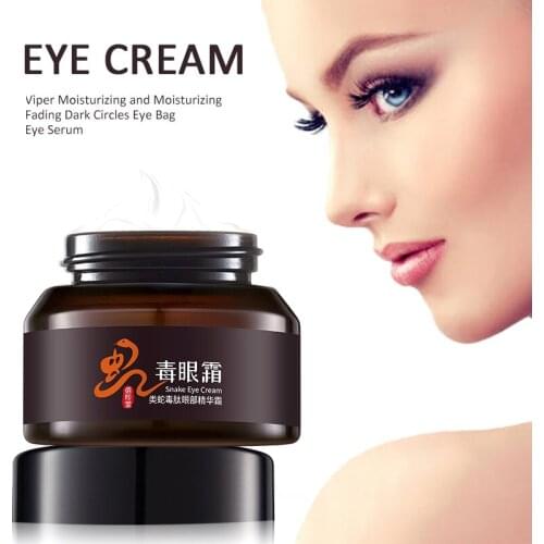 Snake-venom Eye Cream Remove Dark Circle Eyes Bags Fat Granule Eye Care Essential Cream