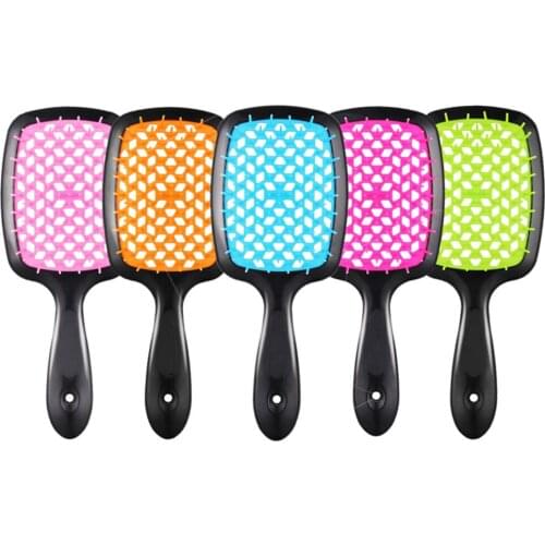 1Pcs Professional Hair Massage Comb Salon Hair Care Styling Tool Anti static Hairbrush Head Massager Comb