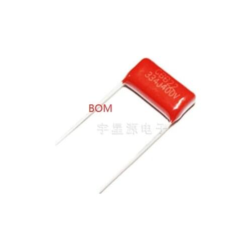 10PCS 400V334J P15mm CBB Polypropylene film capacitor