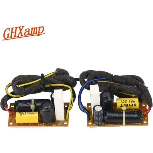 40W-90W 2 Way Crossover Tweeter Bass Speaker 3.2KHz 5 Inch Bookshelf Speaker Frequency Divider 1Pairs