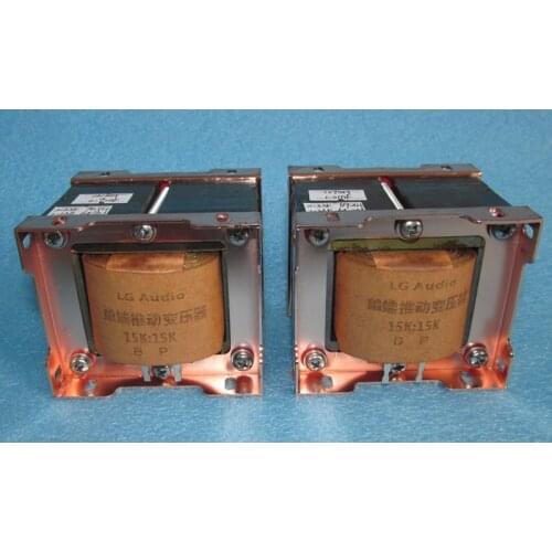 US West Electric WE1038 iron core 15K: 15K electron tube single-end push transformer, load choke, frequency 20HZ-41KHZ -2DB