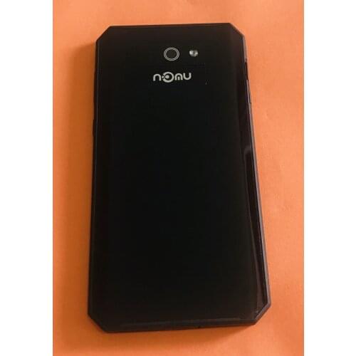 Used Original Protective Battery Case Cover+camera lens+speaker for NOMU M6 MTK6737VWT Quad Core free shipping