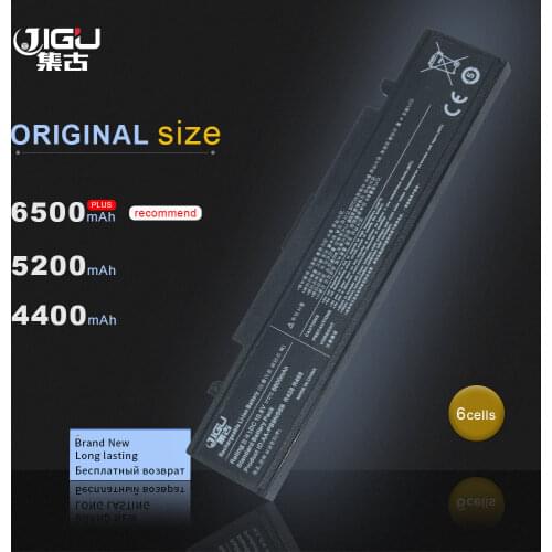 JIGU Laptop Battery AA-PB9NC6B AA-PL9NC2B For SAMSUNG NP300E NP-Q470 300E4A-A02 NP-300V R428 R429 R430 R730 R463 R528 White