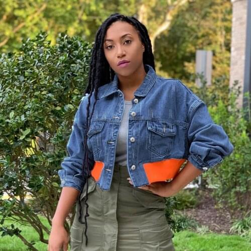 Korean Clothes Denim Jackets Women Blue Jackets 2020 Autumn Coath For Womens Jeans Single Breasted Denim Coats Feminine Clothing