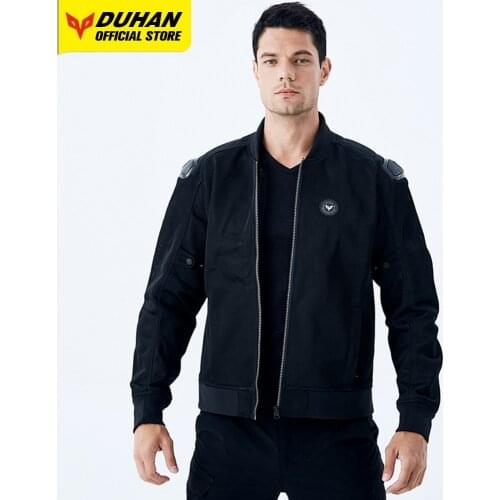 DUHAN Waterproof Motorcycle Jacket Men Motocross Elbow Protective Gear Jaqueta Motoqueiro Moto Cycling Jacket Motorbike Clothing