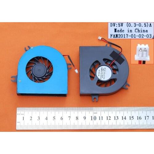 New Laptop Cooling Fan For ECS MB50 2pin CPU Cooler Radiator