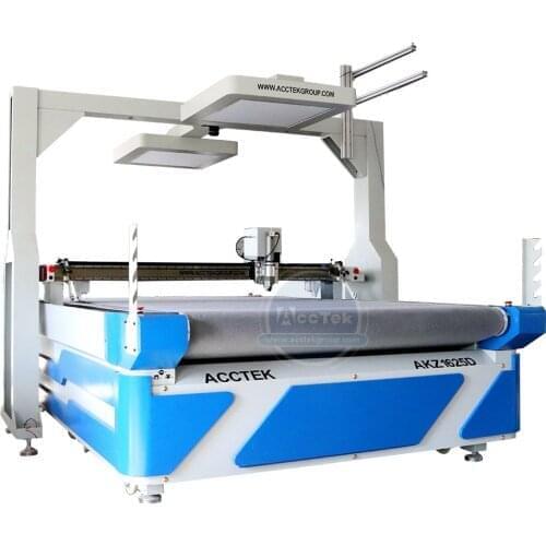 Pneumatic Knife textile Cut Multilayer fabric cloth cutting machine