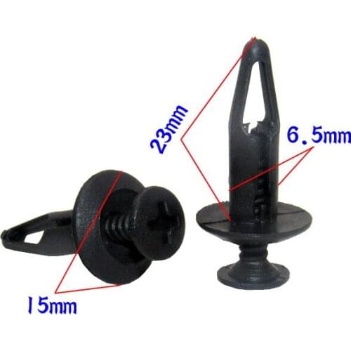 Fit for Ford mondeo win focus fiesta tank cover plate trunk leaf plate lined with snap snap 10pcs