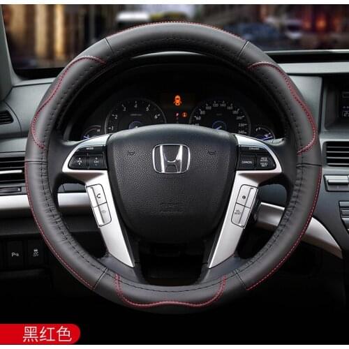 Suitable for Honda CR-V Accord XRV Avancier URV Envix Vezel Civic steering wheel cover leather grip cover