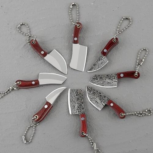 Portable Mini Knife Demolition Express Knife Collection Knife Keychain Small Kitchen Knife Out of The Box Portable Knife