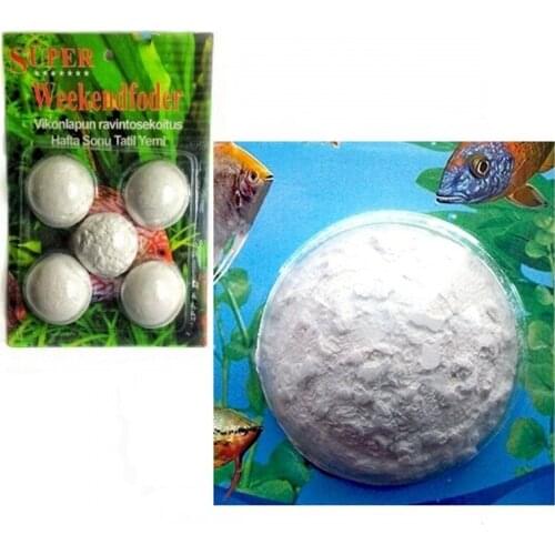 Weekend Holiday Feed-Aquarium fish For 5li Set