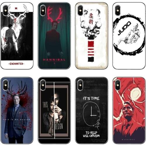 Luxury Hannibal Movie Transparent Phone Case For iPhone 12 11 Pro Max Mini XS Max XR X 8 7 Plus 6 6S Plus 5 5S SE 2020