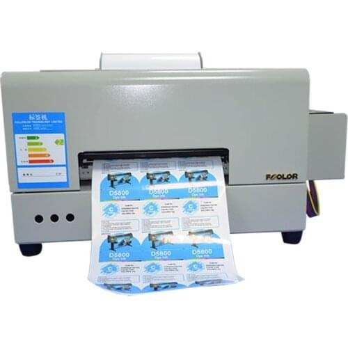 Roll To Roll Label Printer Auto Feeding A4 Digital Label Printer Good Quality Custom Label Printing Machine