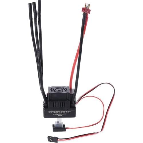 T Plug Waterproof 120A RC Brushless ESC Speed Controller for 1/8 RC Car 1/10 New Short Course 634F
