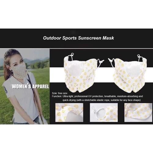 Golf Training Mask Summer Outdoor Sports Sunshade Sunscreen Mask
