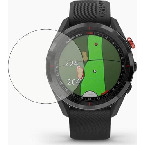Ultra Clear Tempered Glass Protective Film Guard For Garmin Approach S62 Golf GPS Smart Watch Display Screen Protector Cover