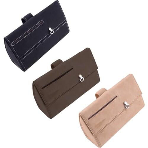 Universal Car Interior Front Sun Visor Sunglasses Eyewear Card Ticket Organizer Holder Case Box Tray