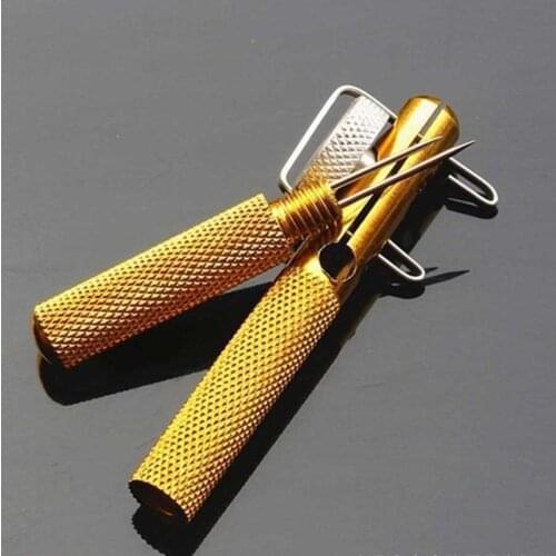 Fast Fishing Knot Tying Tool-Fishing Gear Tie Nail Knotter Line Cutter Clipper Nipper Hook Sharpener Fly Tying Tool Fishing Tack