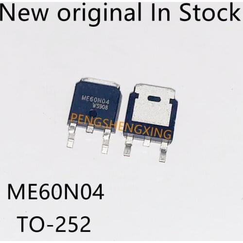 10PCS/LOT 60N04-12 ME60N04 TO-252 60A 40V New original spot hot sale
