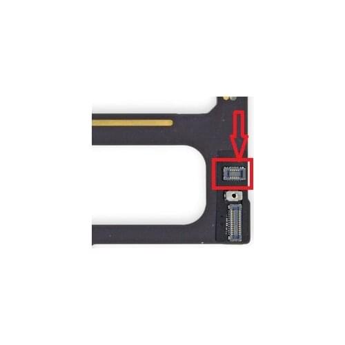 10PCS/LOT, Original new J3150 MIC Microphone FLEX FPC Connector for iPad air 2 air2 6 A1566 A1567 on motherboard