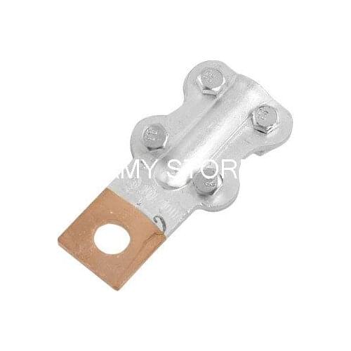 100A Adjustable Bolt Type Copper Aluminum Jointing Clamp Terminal 6.5-10mm