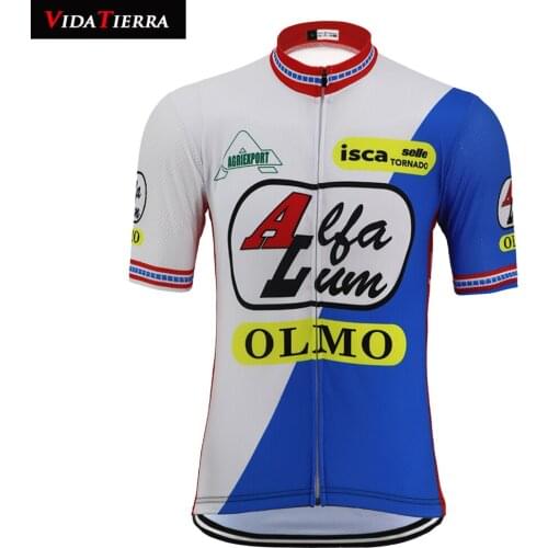 2019 VIDATIERRA men cycling jersey blue red pro racing team Fascinating go pro classic bike jersey Fascinating Summer lucky cool
