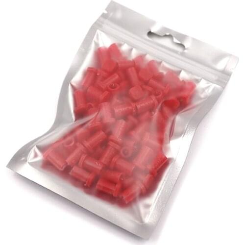 50pcs/pack Eyelash Glue Blocking Needle Or Bottle Mouth For Eyelash Extensions Tool