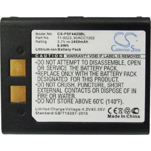 Cameron Sino 2400mAh Battery 11-0023, 95ACC1302 for Datalogic 4420, for PSC Falcon 2150, Falcon 4400, 4410, 4420, Falcon 5500