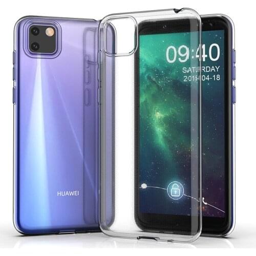 For Huawei Y5P Case Huawei Y5P 2020 Case Ultra Thin Clear Silicone Soft TPU back cover for Huawei Y5P Phone Case