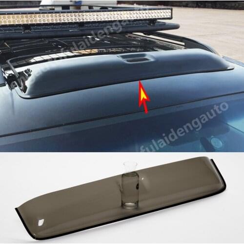 For Nissan Armada Patrol Y62 2010-2020 Roof-Skylight Visor Sun Rain Guards Shade Rain Guard Door Visor Car Styling accessories