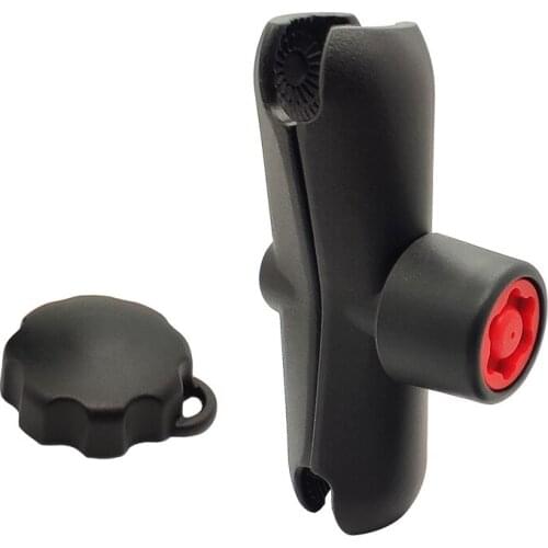 Aluminum Alloy Double Socket Arm with Pin Lock for 1.5 inch Ball Mount