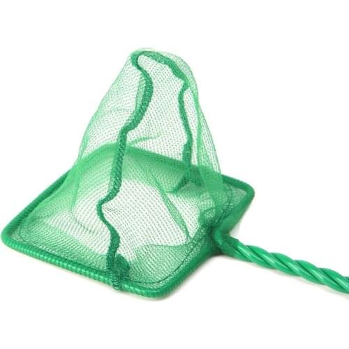 H55E 1PC Aquarium Fish Tank Square Shrimp Small Betta Tetra Fish Net 3"-10" 6 Sizes
