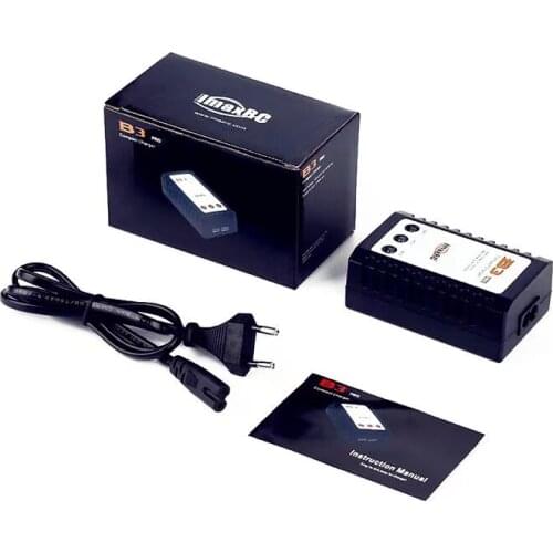 IMaxRC iMax B3 Pro Compact 2S 3S Lipo Balance Battery LED Power Supply Charger EU/US Plug AC 100-240V 850mA For RC Helicopter