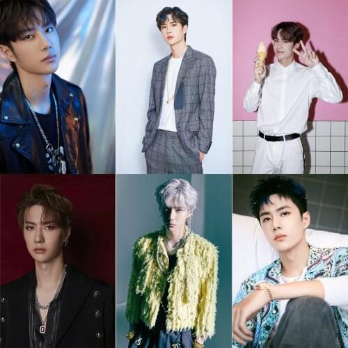 Canvas Painting Wall Art Actor Singer Dancer Wang Yibo Poster and Print Home Decoration Pictures Living Room Decor Gift