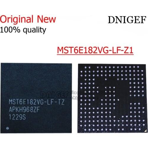 1PCS MST6E182VG-LF-Z1 BGA MST6E182VG-LF MST6E182VG BGA Chipset DNIGEF