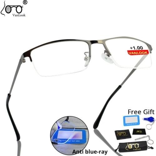 Reading Glasses Frames Men Blue Light Blocking Computer Glasses Gamer Spectacle Frame for Women Optical Frames Ready Stock