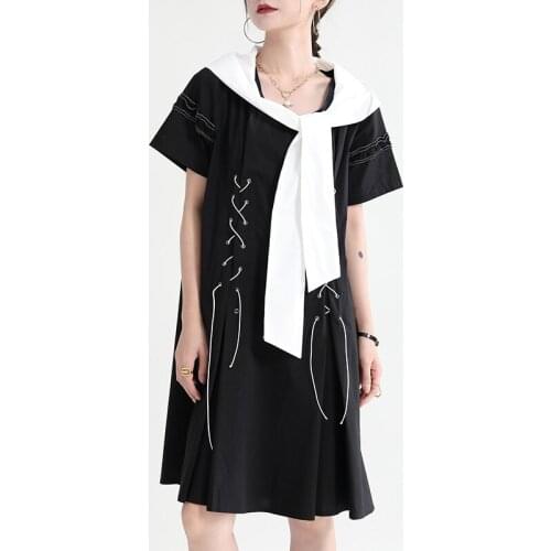 Синие летние платья Odd Della Robbia China At AliExpress