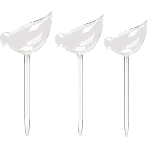 Plant Waterer Planting Tools Polisher Clear Aqua Bulbs Suitable For Plants Decoration Watering Globes Glass Self-watering Spikes