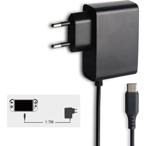 AC Wall Adapter Charger For Nintend Switch NS Game Console EU Plug Charger Adapter Charging Power Supply Home Travel Use